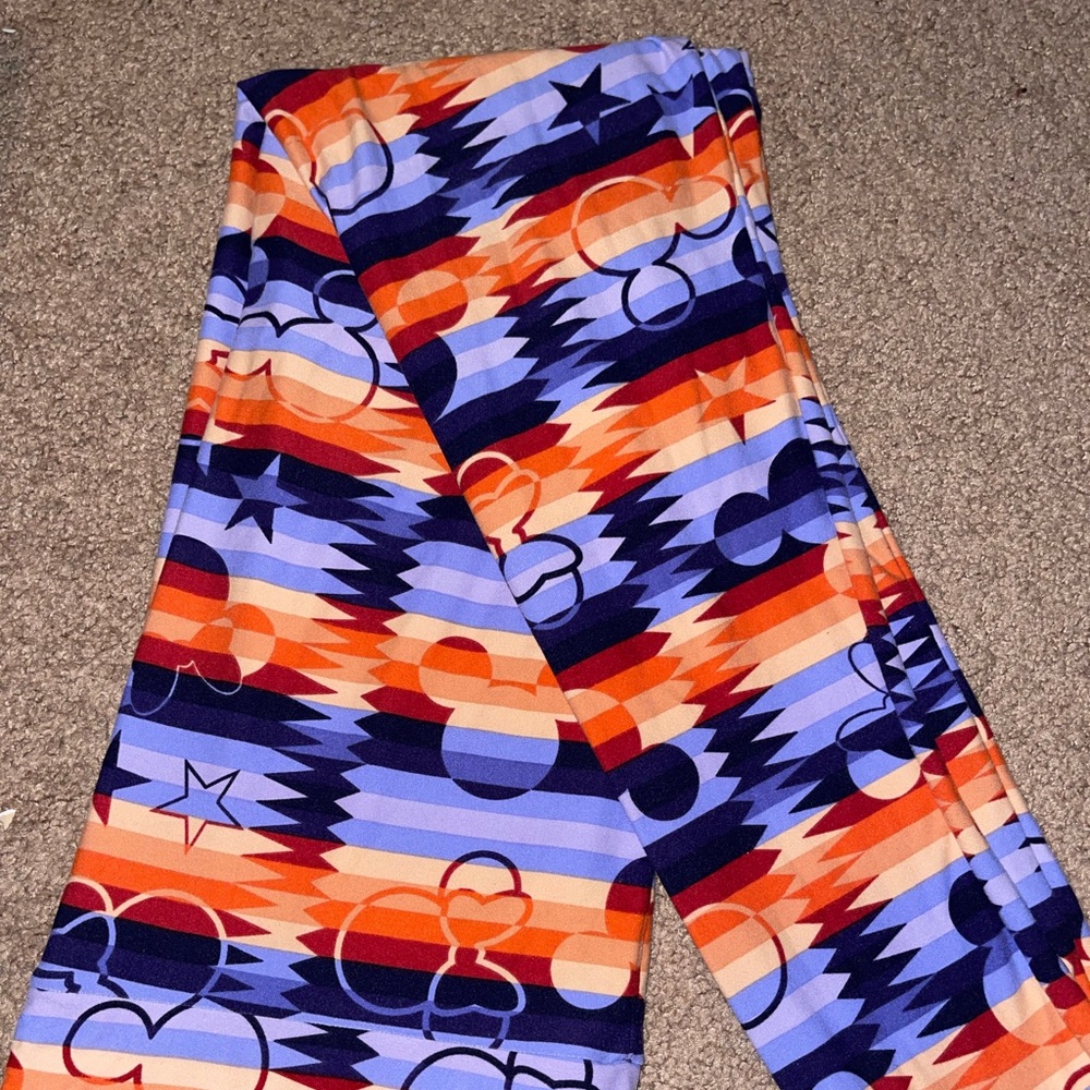 Lularoe TC Aztec Disney Design